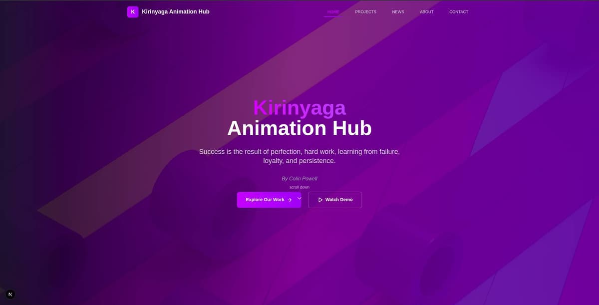 Animation Web App